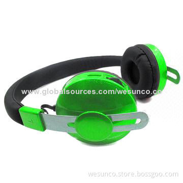 2014 New Open Back Metal Bluetooth Stereo Headphone with 10-meter Operating Range